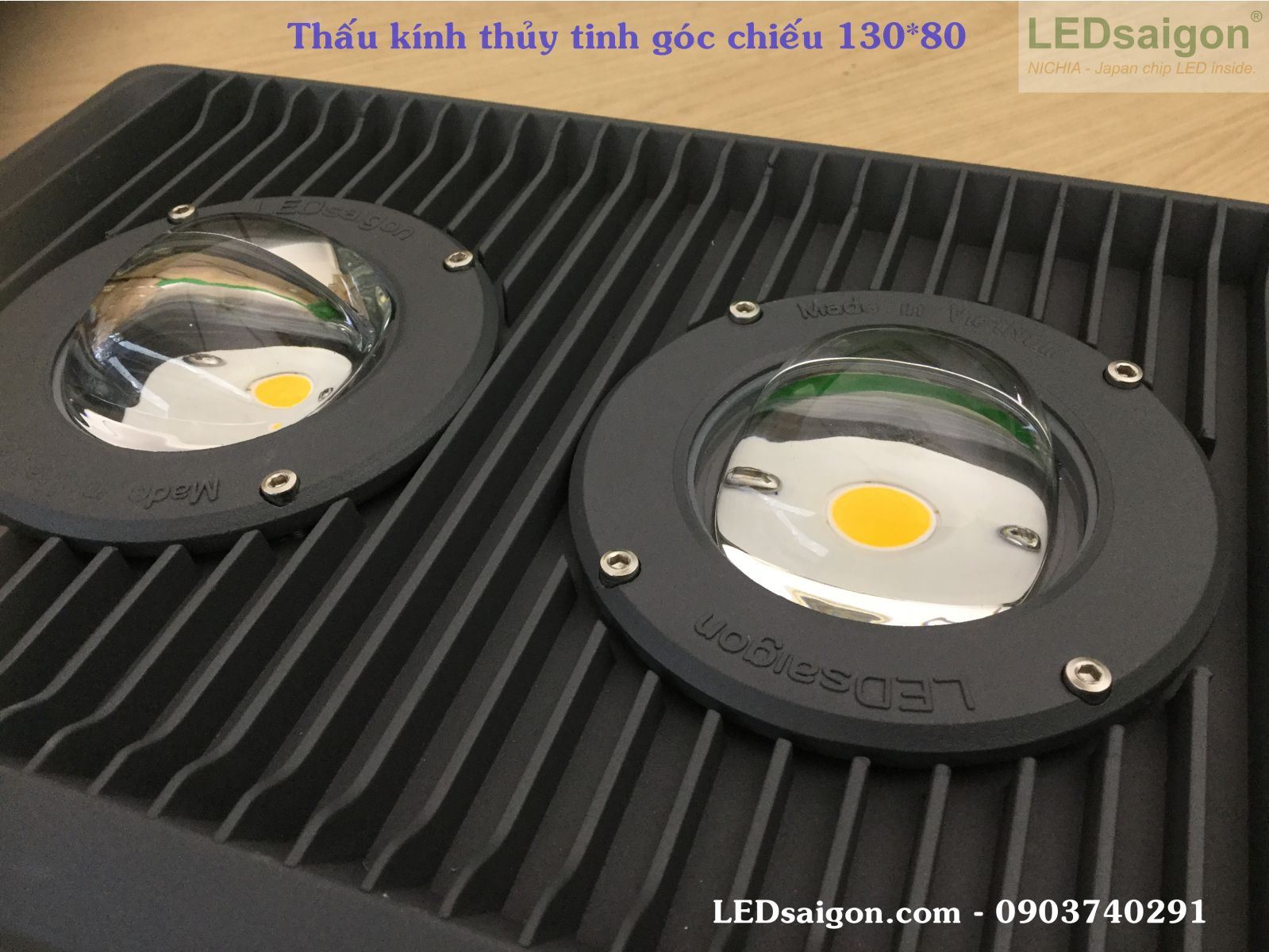 Đèn đường LED 100W chip LED Nhật Bản